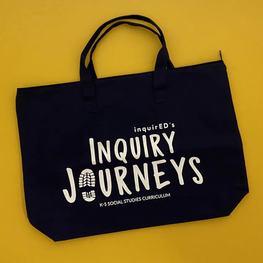 The Zippered Inquiry Journeys Tote